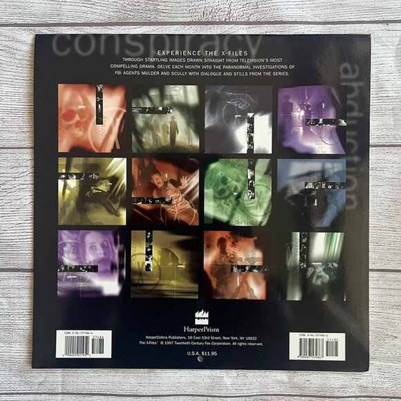 THE X-FILES 1998 Wall Calendar - Picture 2 of 2